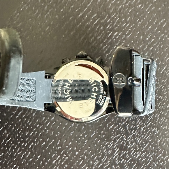 Michele Black Silicone Watch - Picture 3 of 5